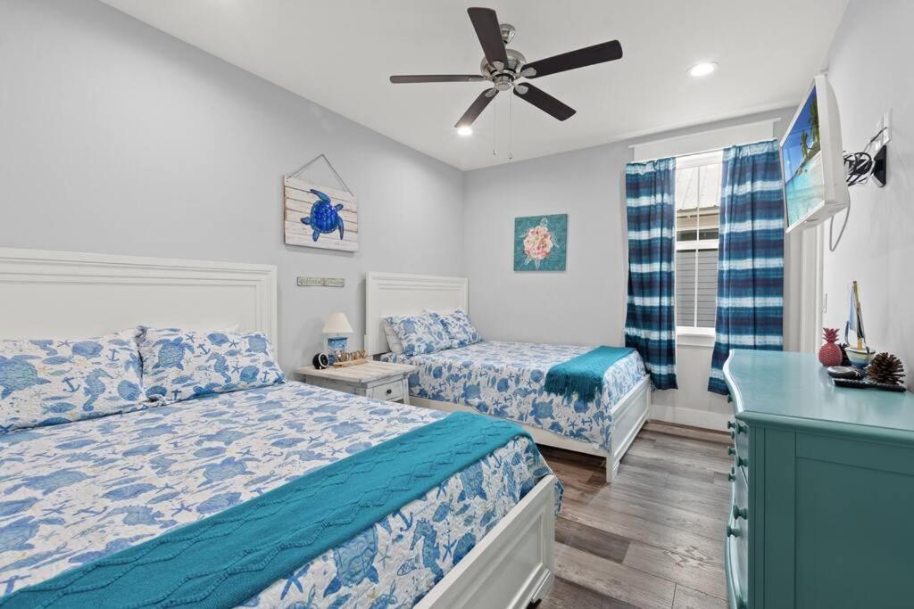 Sandy Palms, Heated Pool & Seasonal Hot Tub, 3 Min Walk To The Beach, W Golf Cart & Beach Gear Panama City Beach
